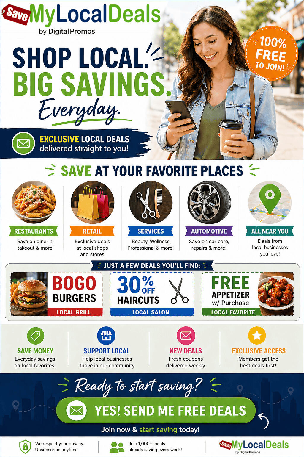 Email Promotion Page